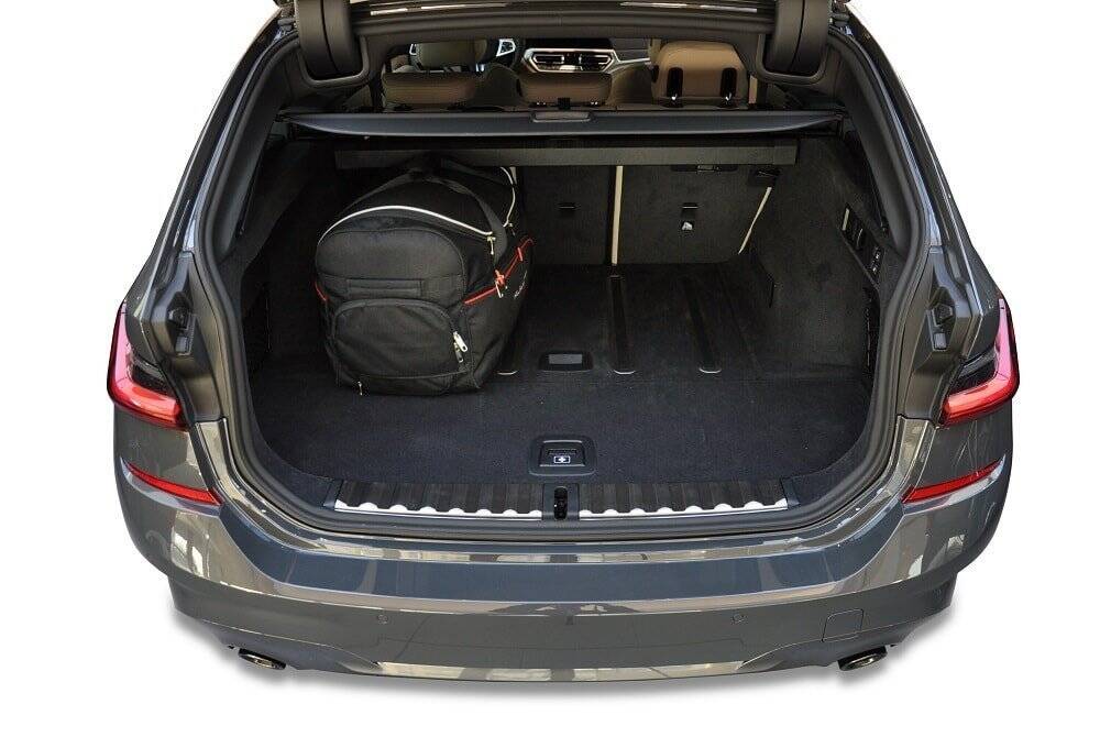 BMW 3 TOURING 2019+ 5-väskor #färg_Svart