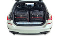 BMW 3 TOURING PHEV 2020+ 4-väskor #färg_Svart