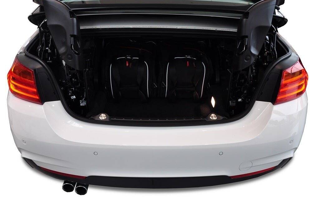 BMW 4 CABRIO 2013-2020 3-väskor #färg_Svart