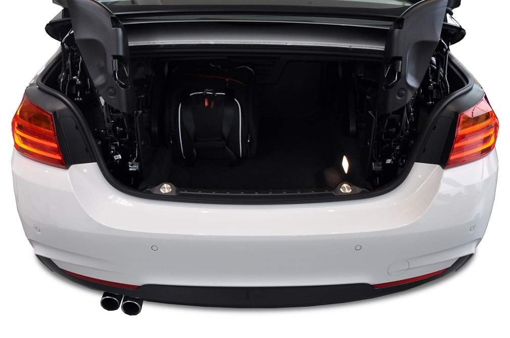 BMW 4 CABRIO 2013-2020 3-väskor #färg_Svart