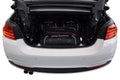BMW 4 CABRIO 2013-2020 3-väskor #färg_Svart