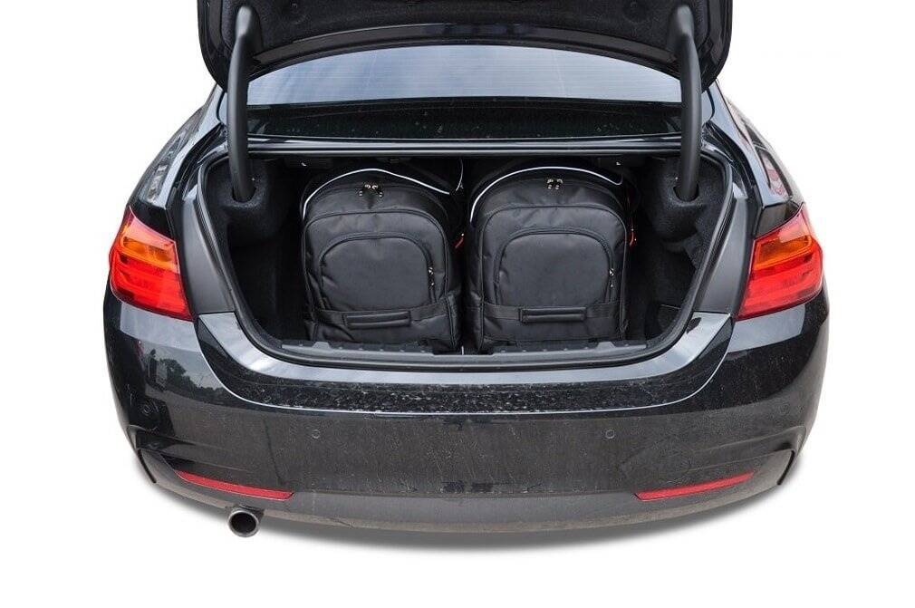 BMW 4 COUPE 2013-2020 4-väskor Aero #färg_Svart