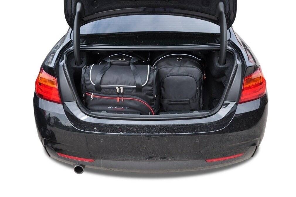 BMW 4 COUPE 2013-2020 4-väskor Aero #färg_Svart