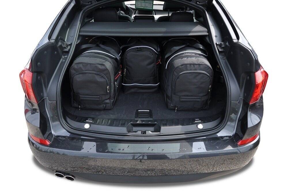 BMW 5 GRAN TURISMO 2010-2017 4-väskor Sport #färg_Svart