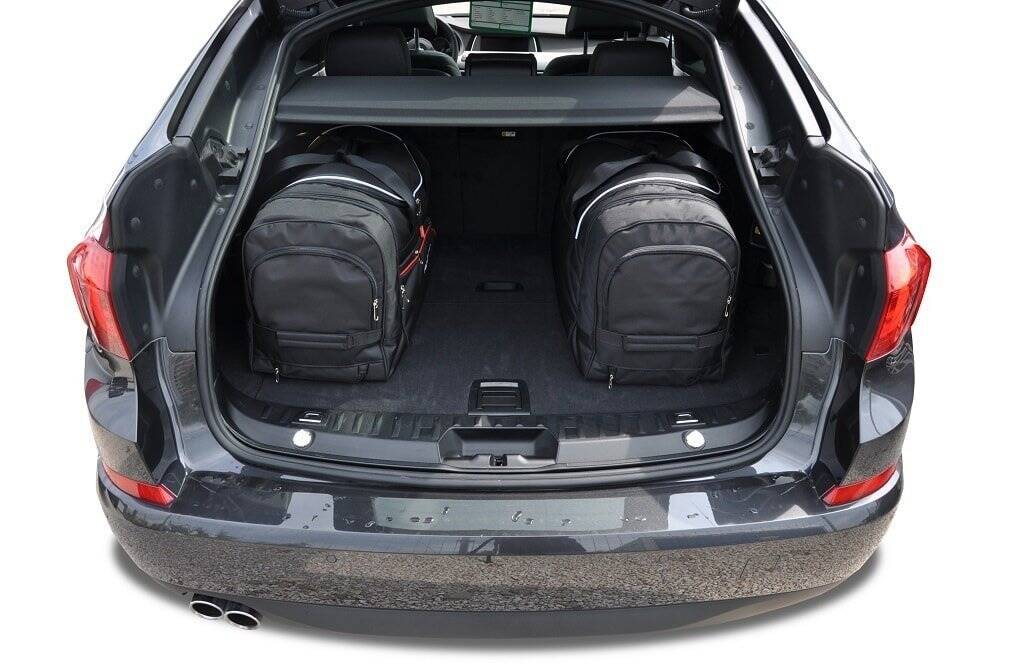 BMW 5 GRAN TURISMO 2010-2017 4-väskor Sport #färg_Svart