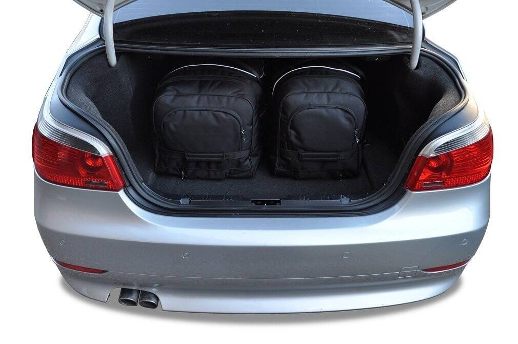 BMW 5 LIMOUSINE 2003-2010 4-väskor #färg_Svart