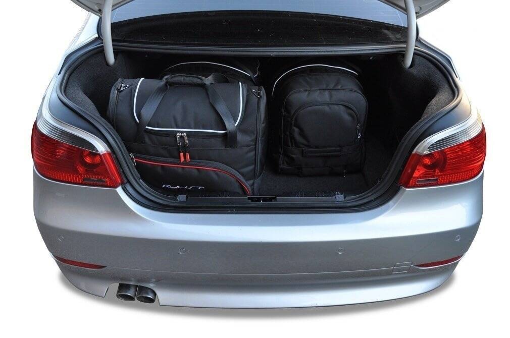 BMW 5 LIMOUSINE 2003-2010 4-väskor #färg_Svart
