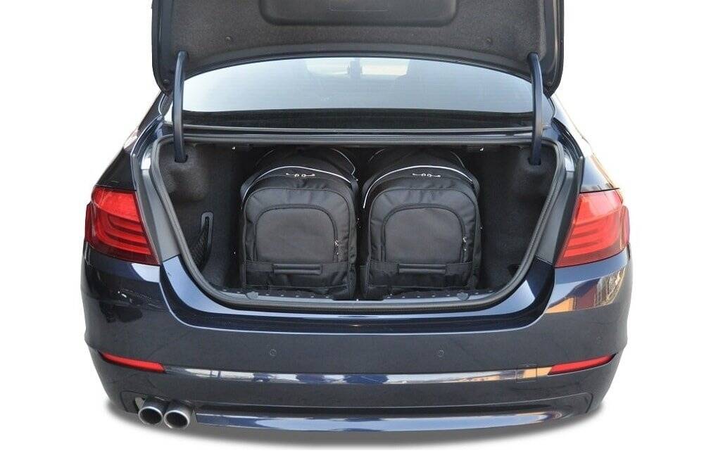 BMW 5 LIMOUSINE 2010-2016 4-väskor Aero #färg_Svart
