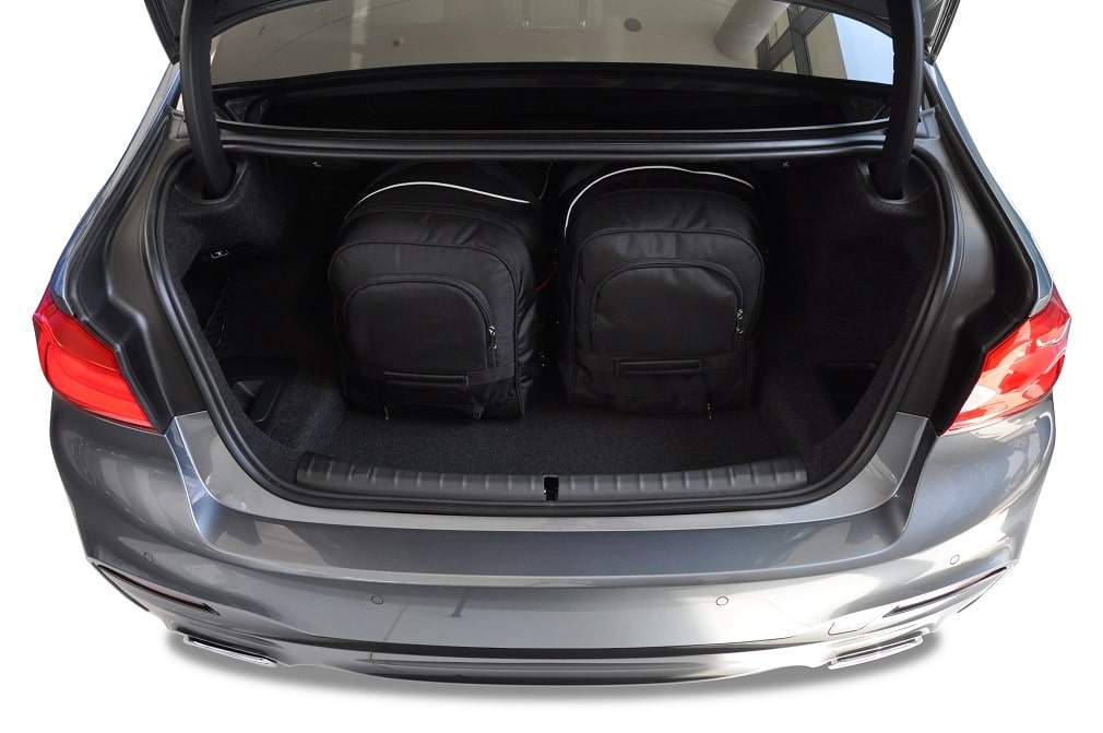 BMW 5 LIMOUSINE 2016-2023 4-väskor Aero #färg_Svart