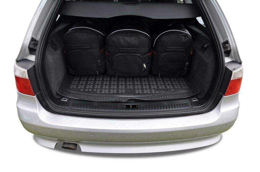 BMW 5 TOURING 2003-2010 5-väskor Sport #färg_Svart