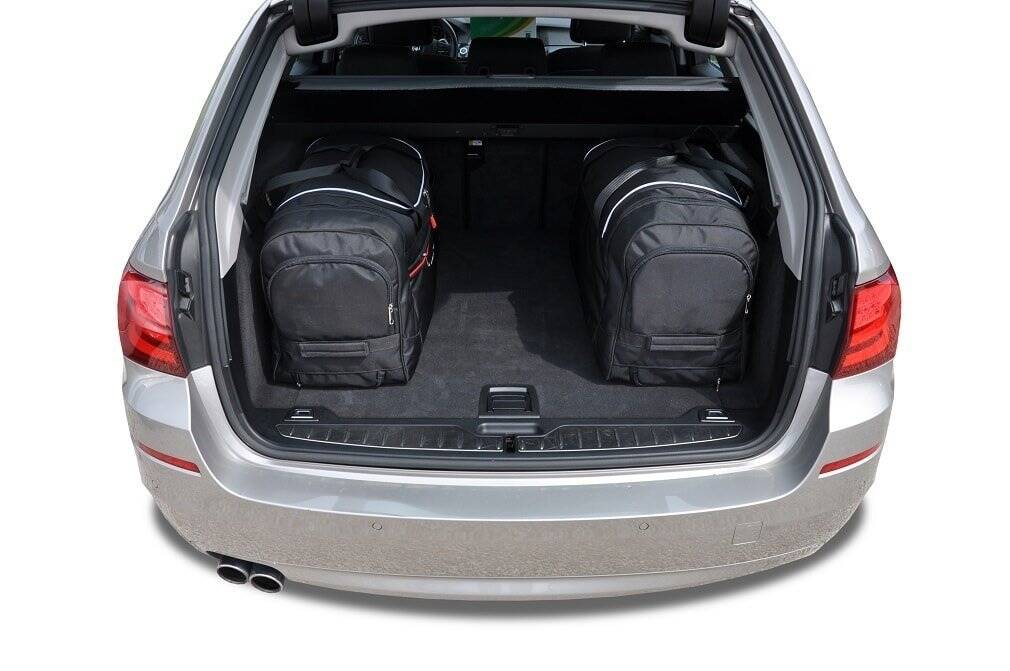 BMW 5 TOURING 2010-2017 4-väskor Sport #färg_Svart