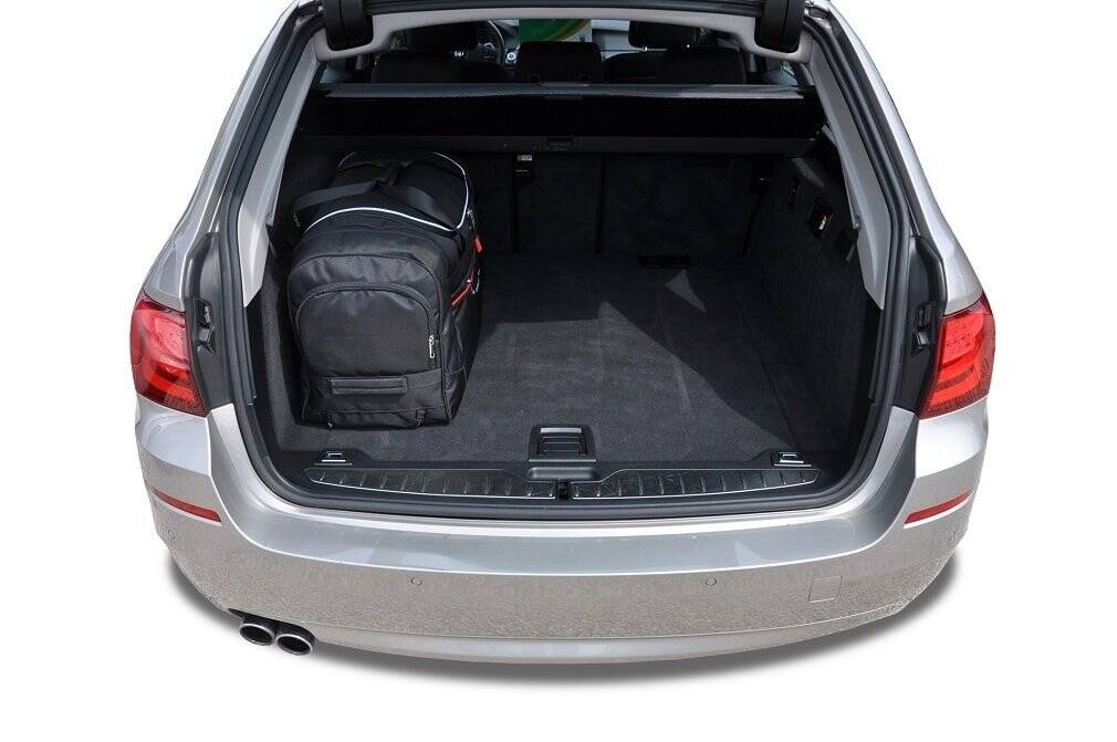 BMW 5 TOURING 2010-2017 4-väskor Sport #färg_Svart