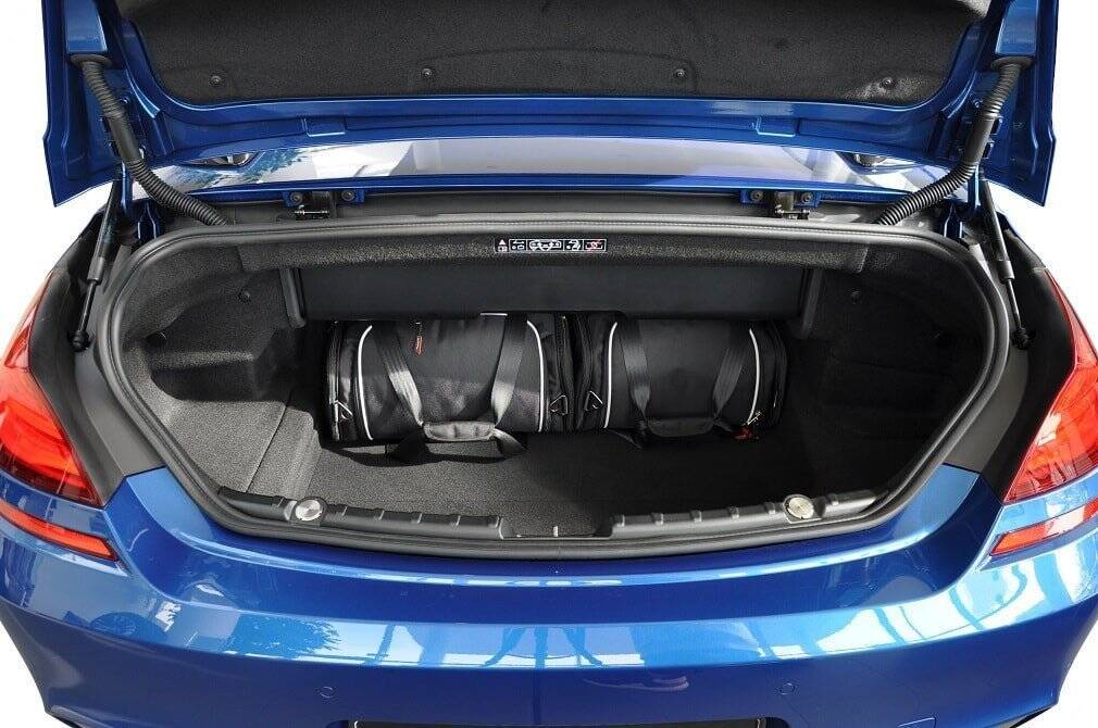 BMW 6 CABRIO 2011-2018 4-väskor #färg_Svart