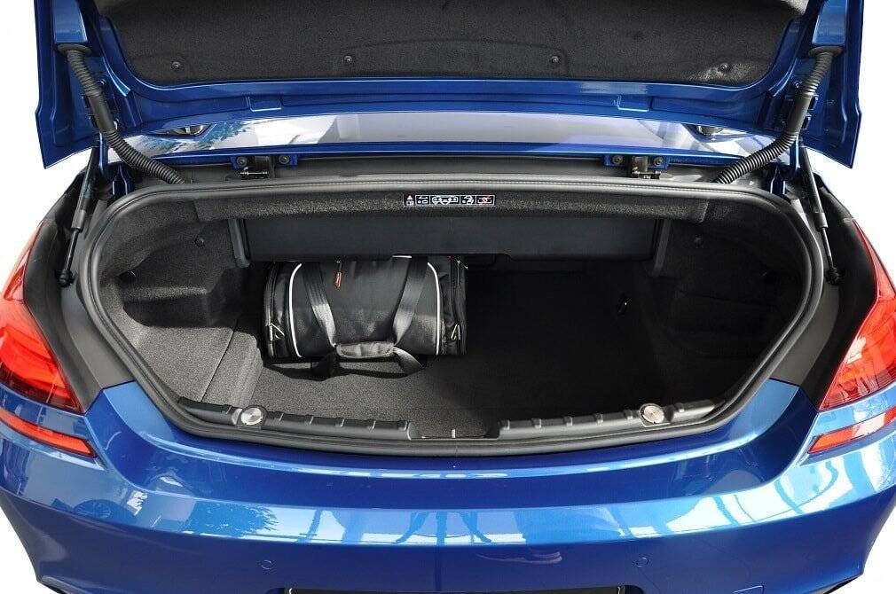 BMW 6 CABRIO 2011-2018 4-väskor #färg_Svart