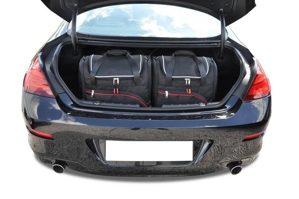 BMW 6 COUPE 2011-2018 4-väskor Sport #färg_Svart