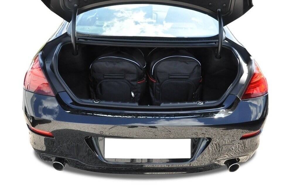BMW 6 COUPE 2011-2018 4-väskor Sport #färg_Svart
