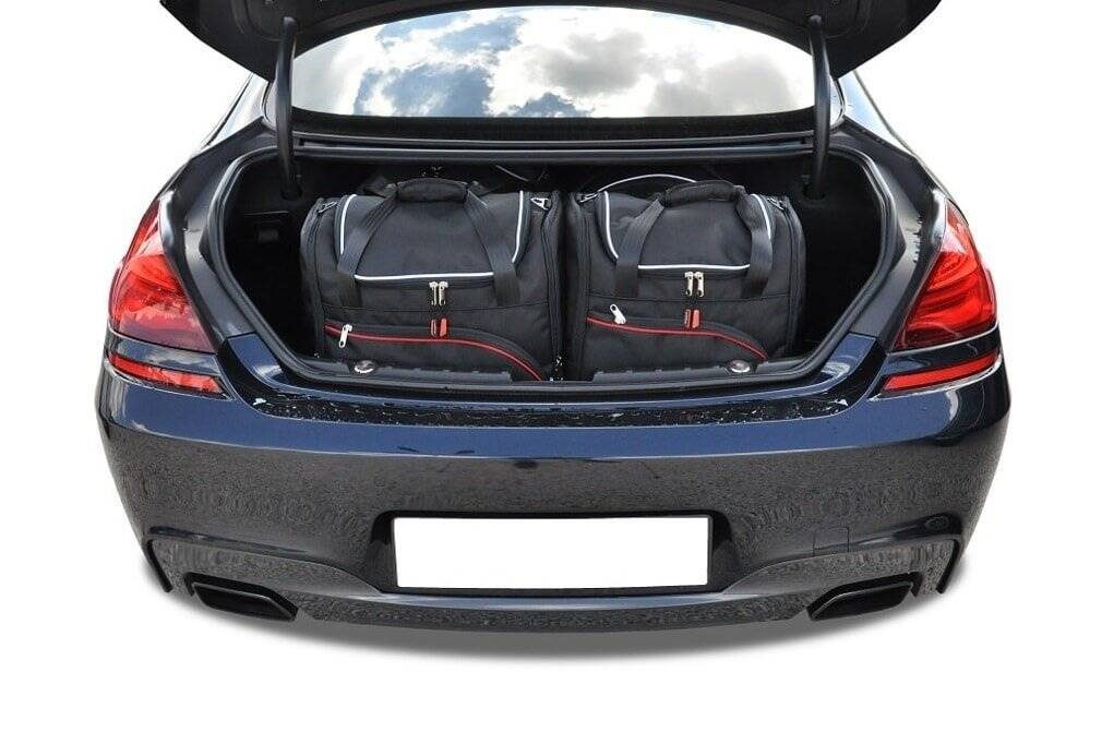 BMW 6 GRAN COUPE 2012-2018 4-väskor Sport #färg_Svart