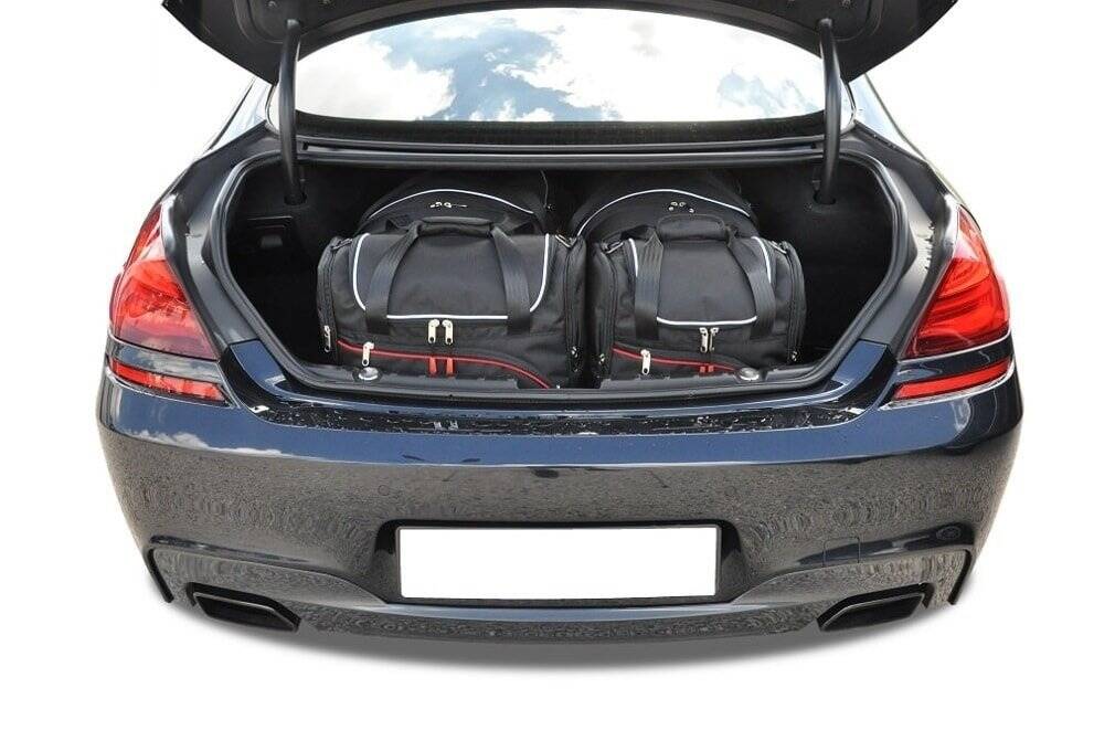 BMW 6 GRAN COUPE 2012-2018 4-väskor Aero #färg_Svart