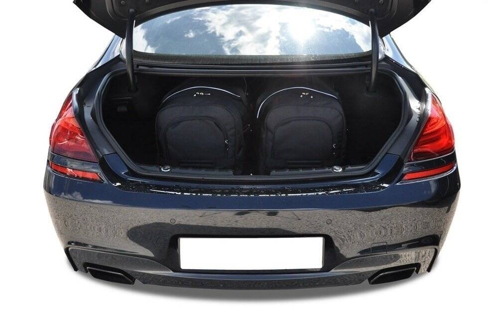 BMW 6 GRAN COUPE 2012-2018 4-väskor Aero #färg_Svart