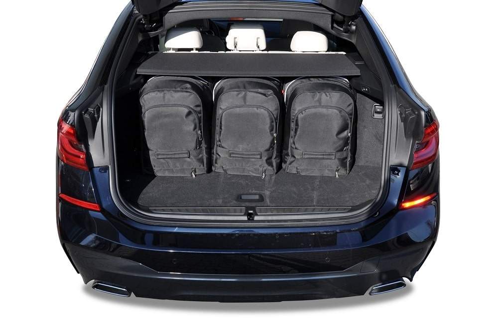 BMW 6 GRAN TURISMO 2017+ 5-väskor #färg_Svart