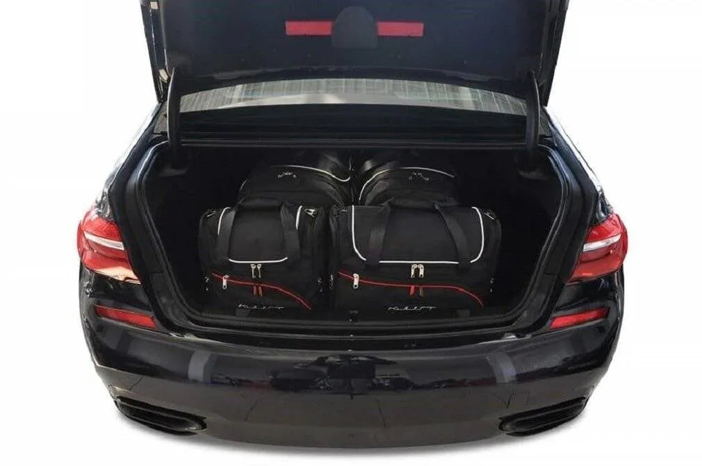 BMW 7 2015-2022 4-väskor Aero #färg_Svart