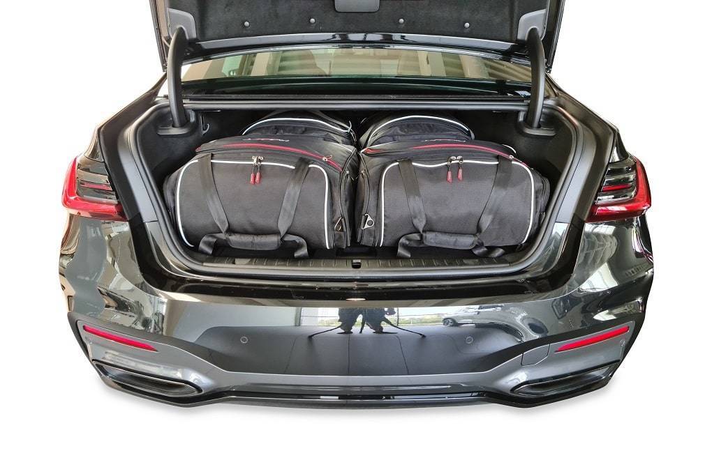 BMW 7L HEV 2015-2022 4-väskor #färg_Svart