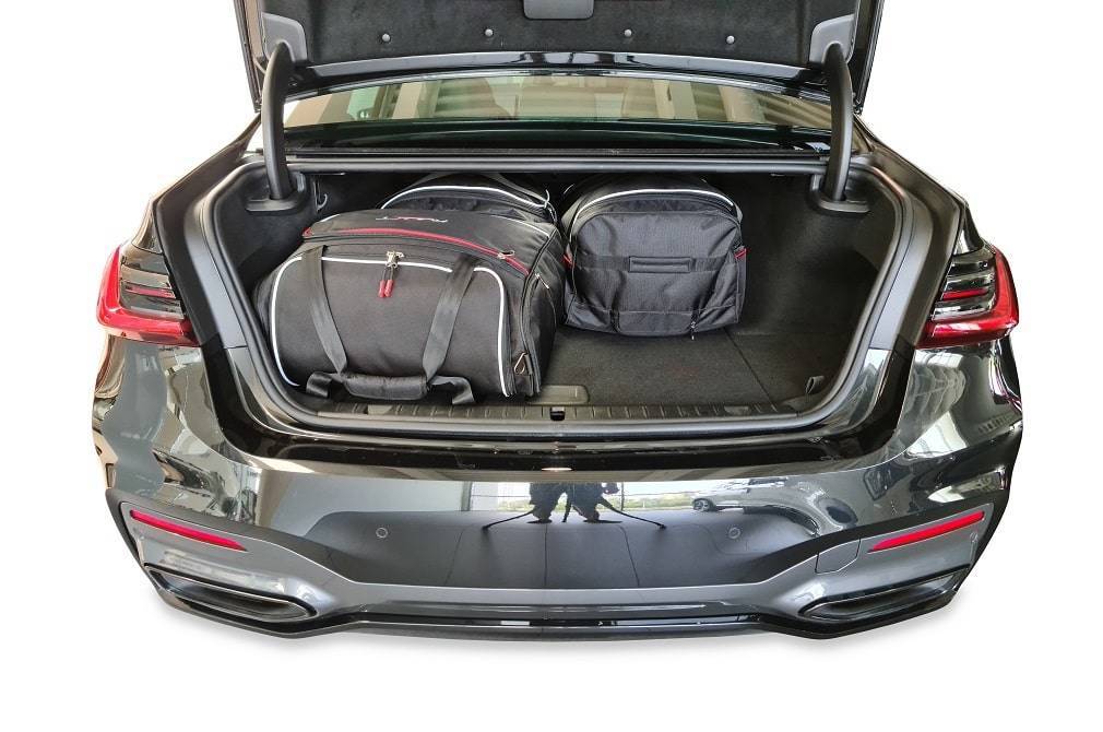 BMW 7L HEV 2015-2022 4-väskor #färg_Svart