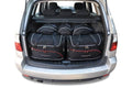 BMW X3 2003-2010 5-väskor Aero #färg_Svart