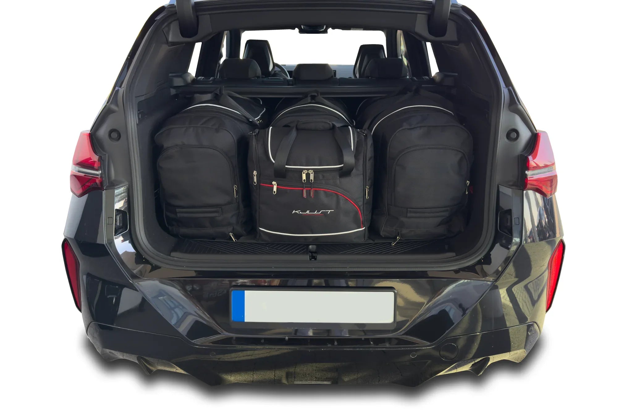 BMW X3 MHEV 2024+ 4-väskor #färg_Svart