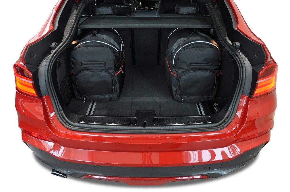 BMW X4 2014-2017 5-väskor Aero #färg_Svart