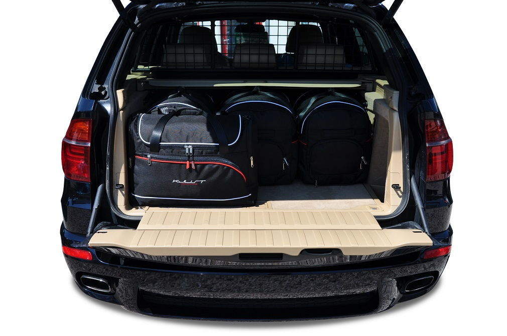 BMW X5 2006-2013 5-väskor Aero #färg_Svart