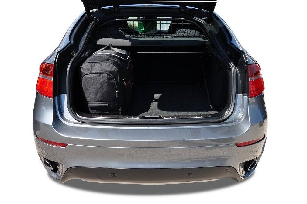 BMW X6 2008-2014 4-väskor Sport #färg_Svart