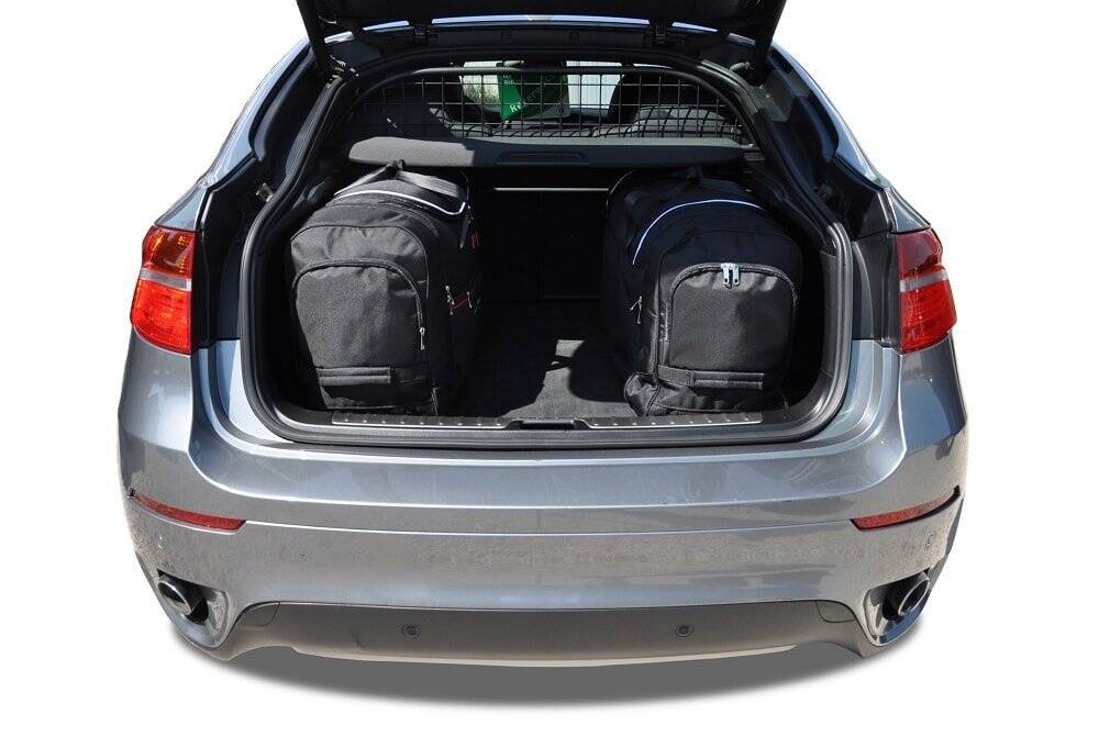 BMW X6 2008-2014 4-väskor Sport #färg_Svart