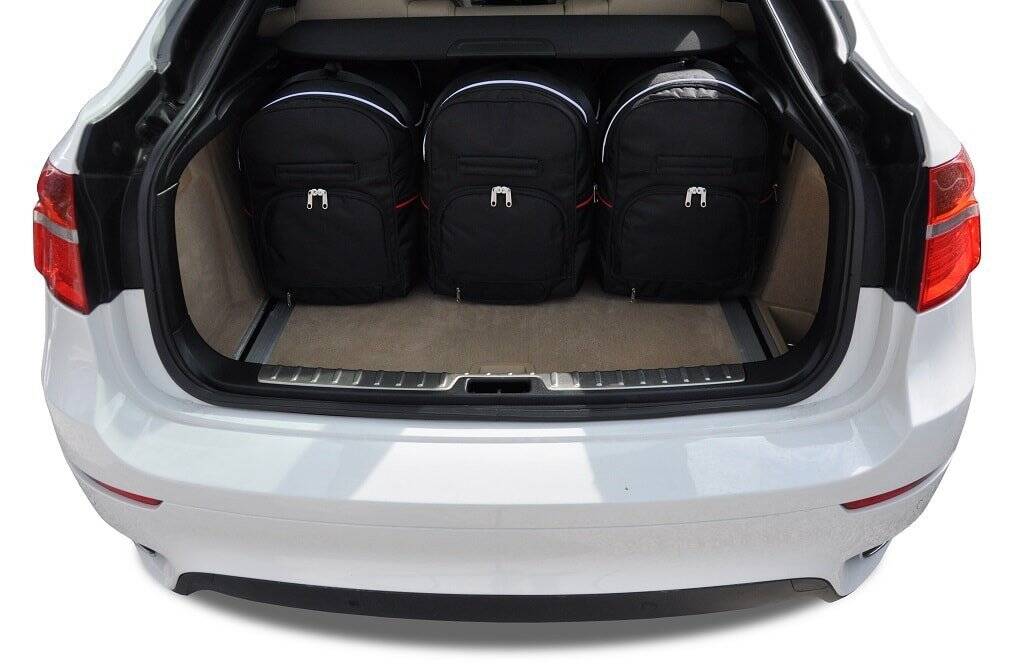BMW X6 2008-2014 5-väskor Sport #färg_Svart