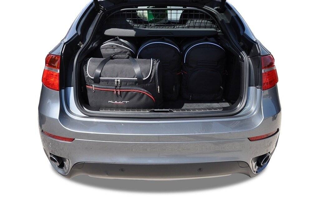 BMW X6 2008-2014 5-väskor Aero #färg_Svart