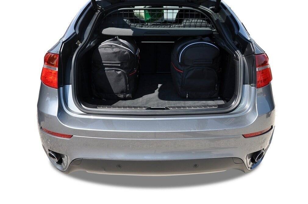 BMW X6 2008-2014 5-väskor Aero #färg_Svart