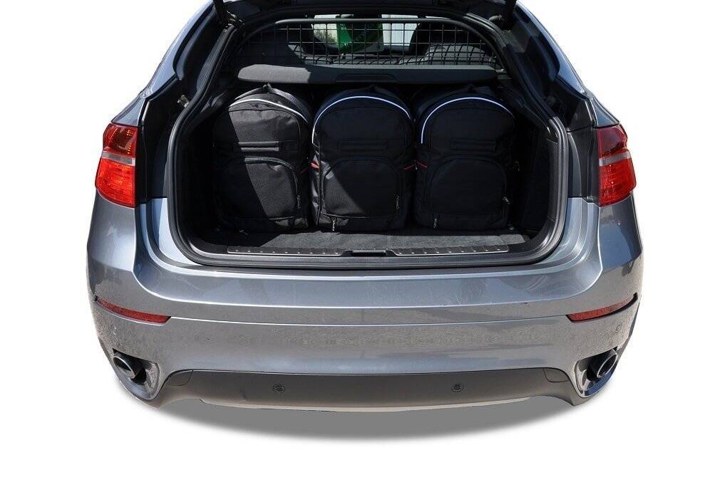BMW X6 2008-2014 5-väskor Aero #färg_Svart