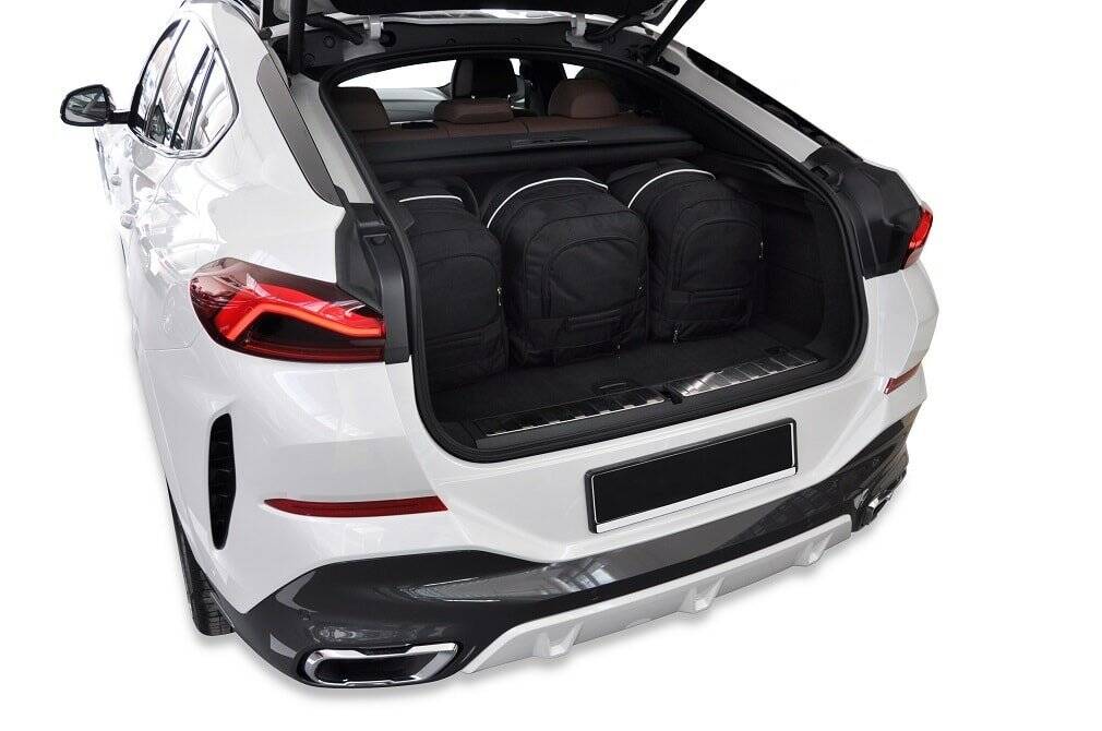BMW X6 2019+ 5-väskor Aero #färg_Svart