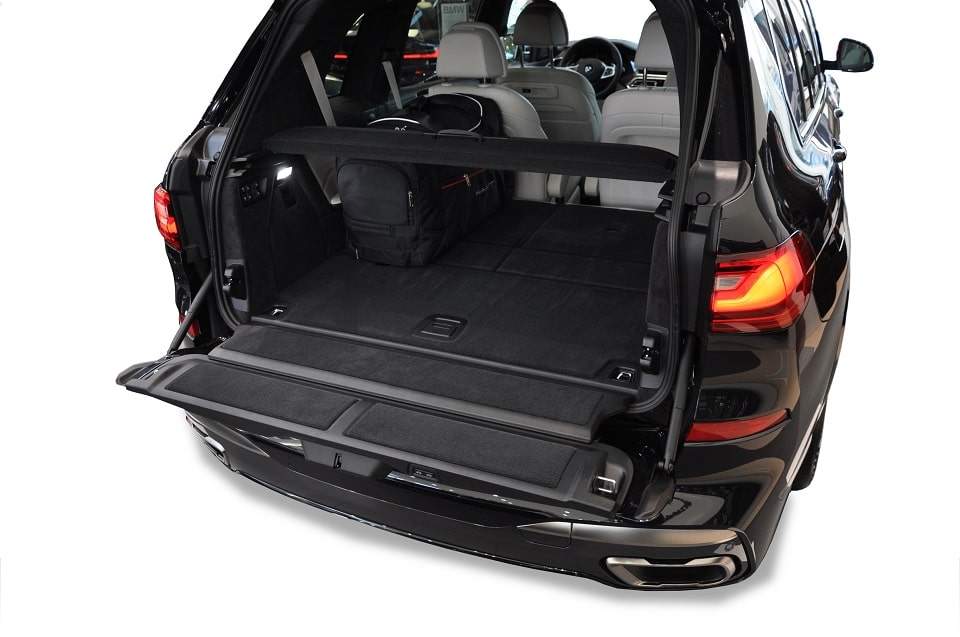 BMW X7 2018+ 5-väskor #färg_Svart