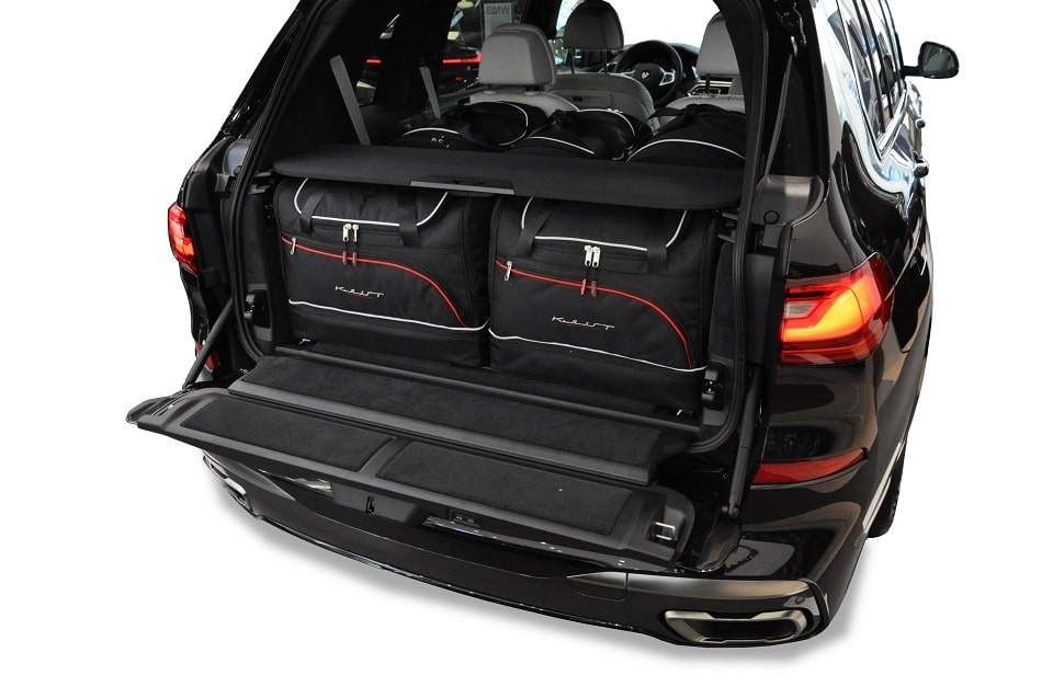 BMW X7 2018+ 5-väskor #färg_Svart