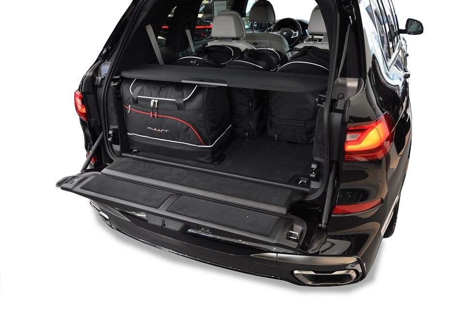 BMW X7 2018+ 5-väskor #färg_Svart