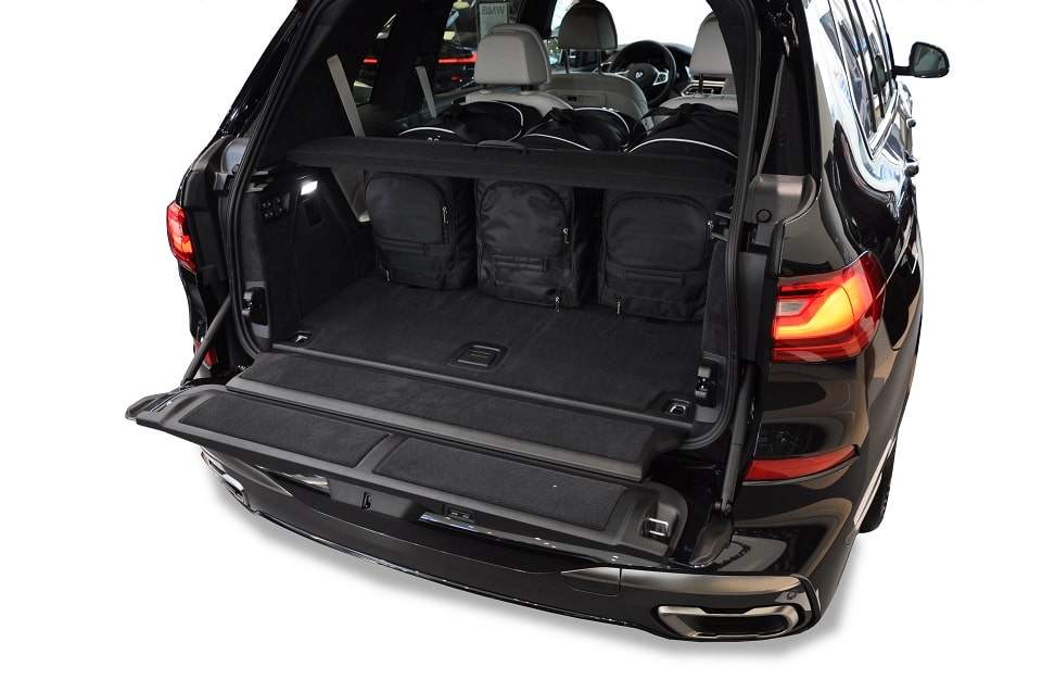 BMW X7 2018+ 5-väskor #färg_Svart