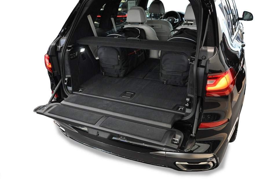 BMW X7 2018+ 5-väskor #färg_Svart