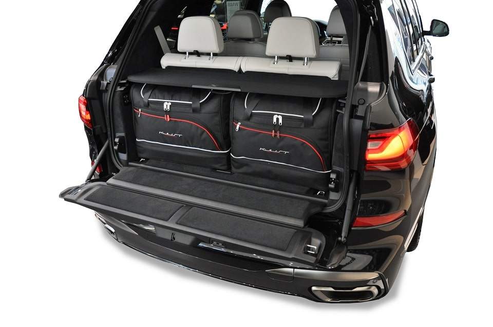 BMW X7 2018+ 5-väskor #färg_Svart
