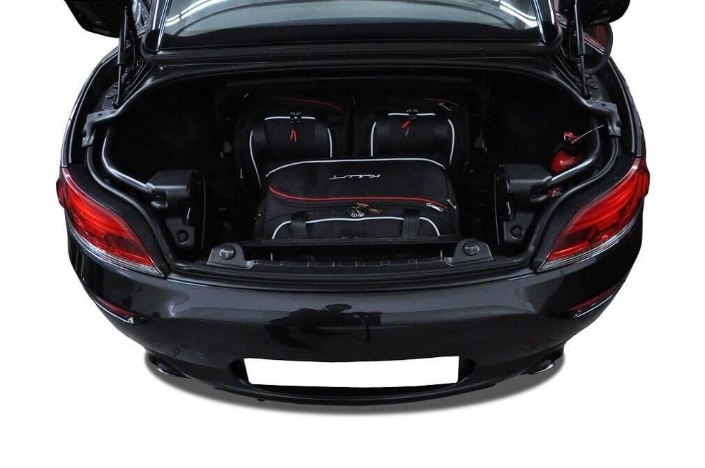 BMW Z4 2009-2016 3-väskor #färg_Svart