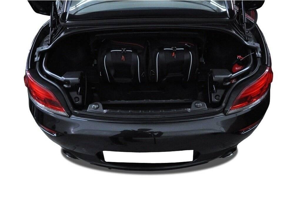 BMW Z4 2009-2016 3-väskor #färg_Svart