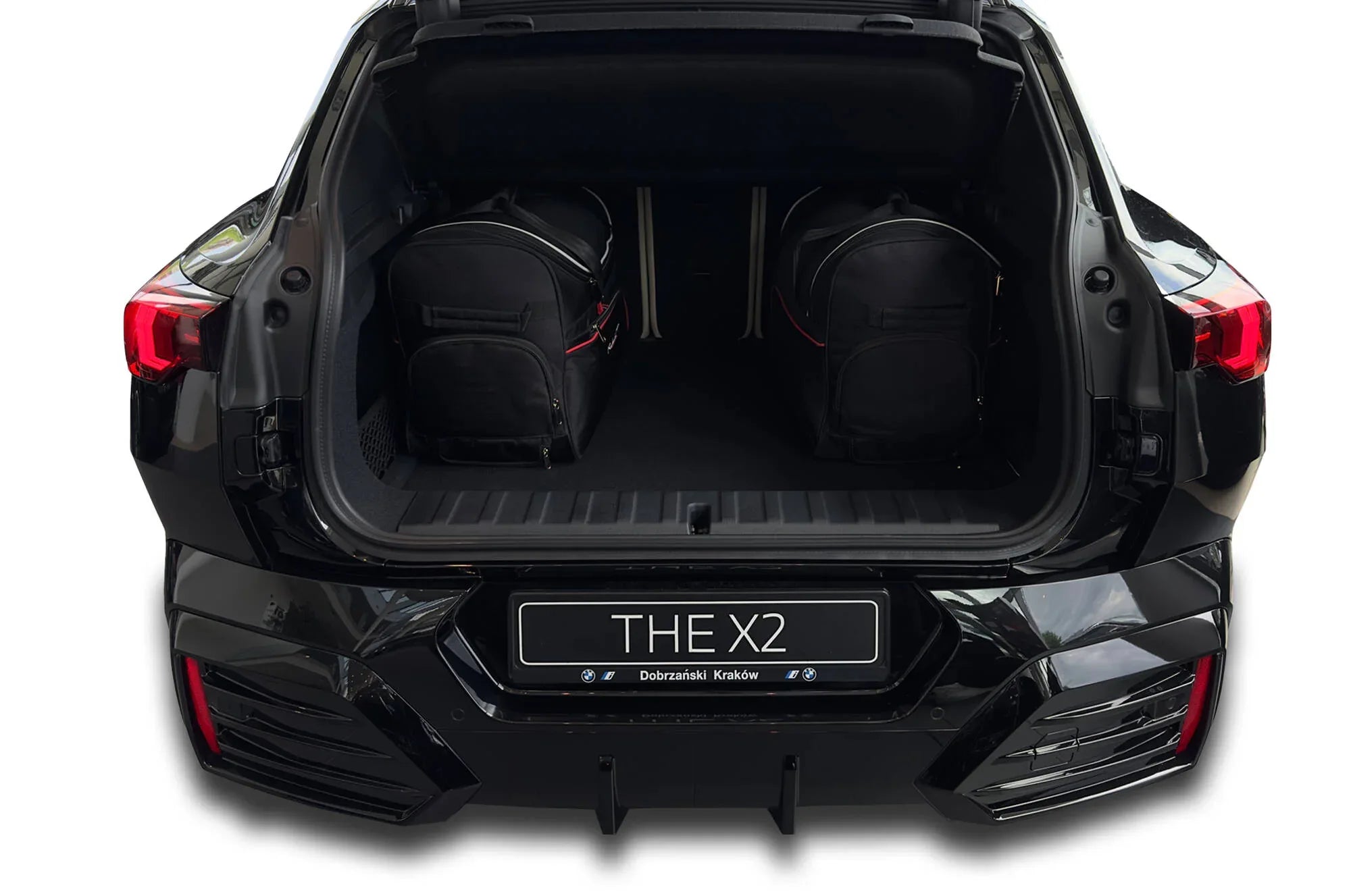 BMW iX2 2023+ 5-väskor #färg_Svart