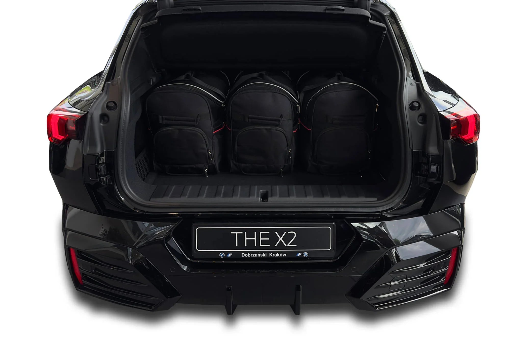 BMW iX2 2023+ 5-väskor #färg_Svart