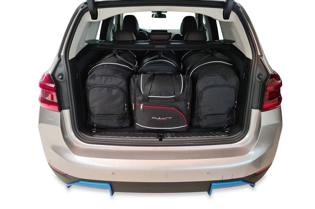 BMW iX3 2021-2025 4-väskor Aero #färg_Svart
