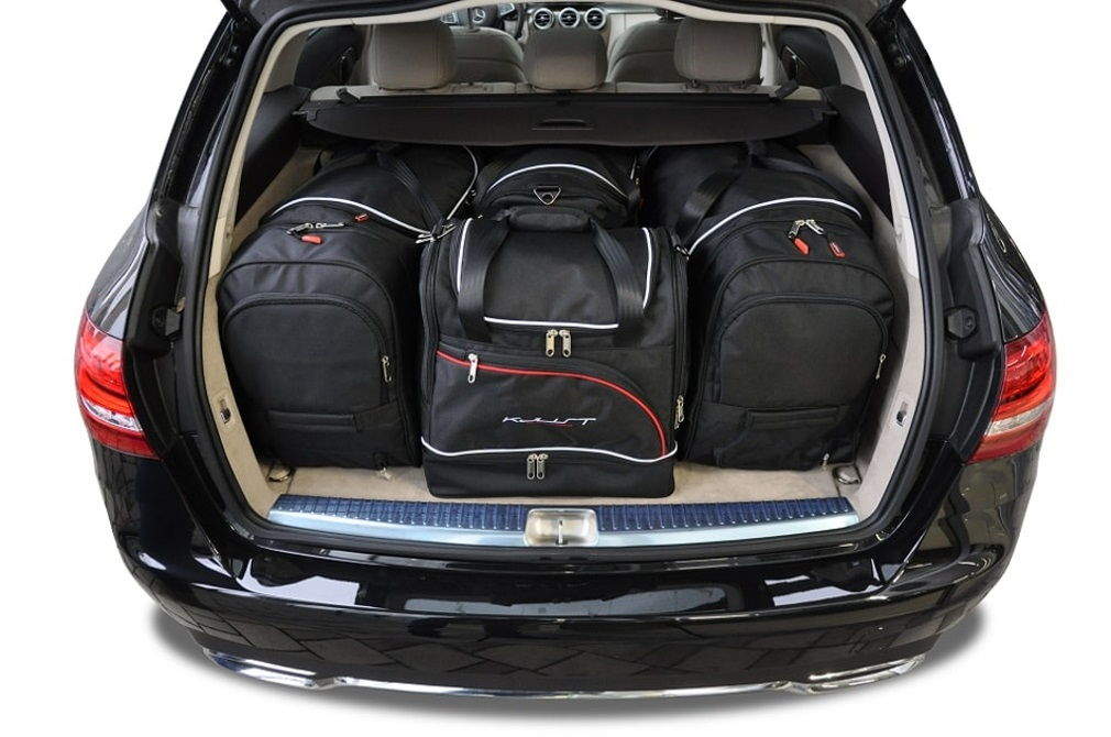 Mercedes-BENZ C KOMBI 2014-2021 4-väskor #färg_Svart
